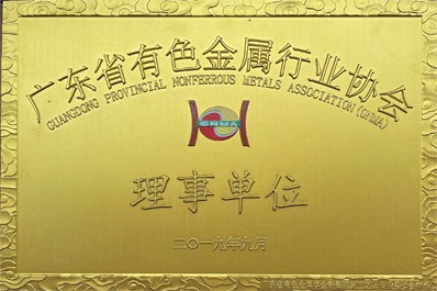广东省有色金属行业协会理事单位